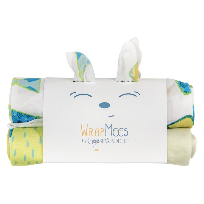 Fox and Bow Ties 2 Pack Receiving Blankets