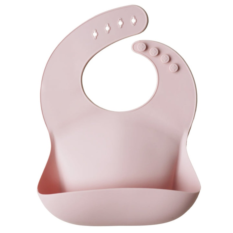 Silicone Baby Bib – Blush