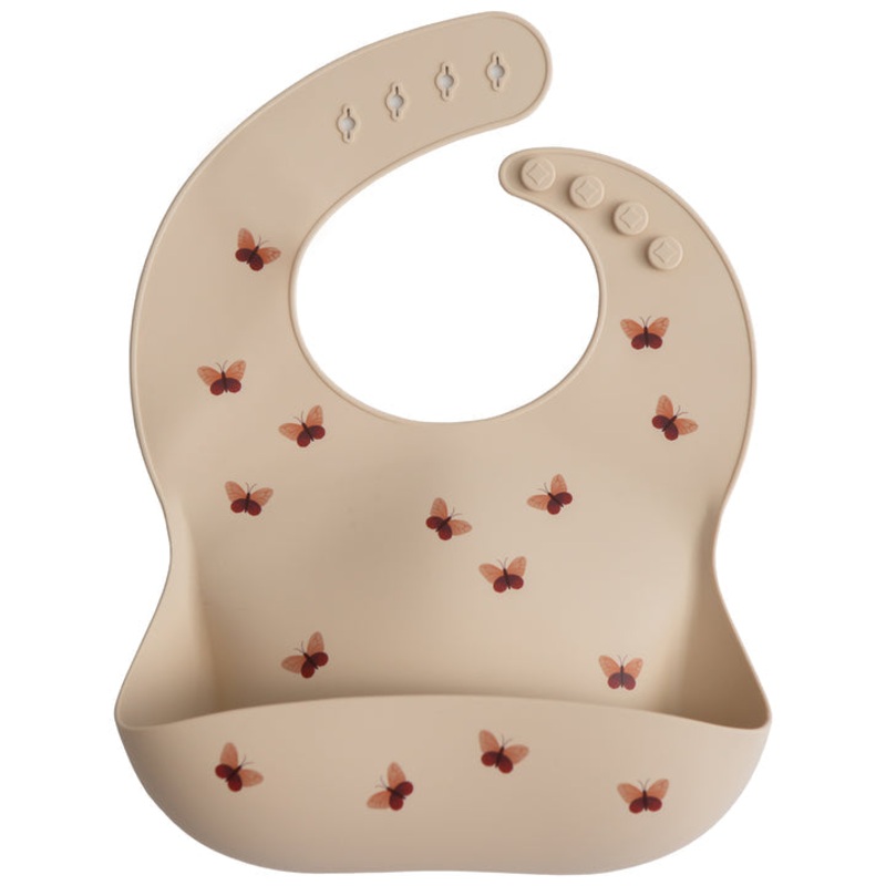 Silicone Baby Bib – Butterflies