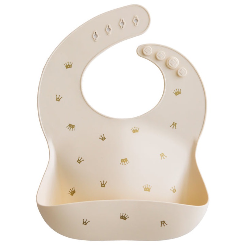 Silicone Baby Bib – Crowns