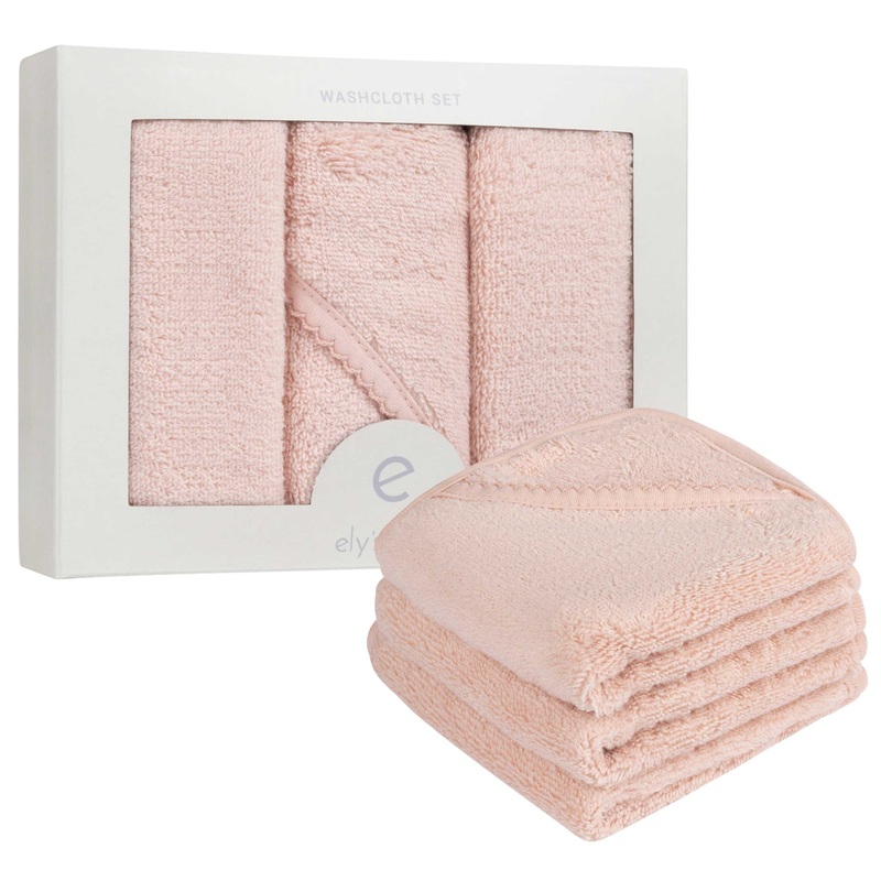 3 Pack Washcloth Set – Pink