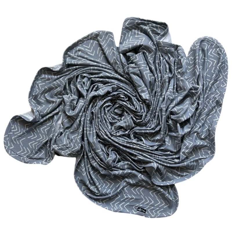 BAMBOO BLANKET – Blue Mud Cloth