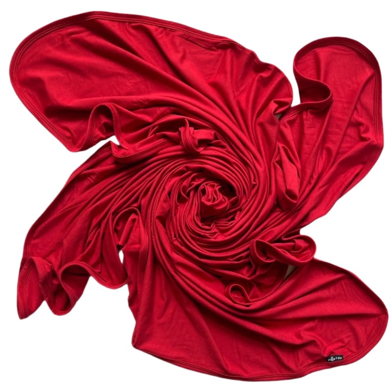 BAMBOO BLANKET – Red