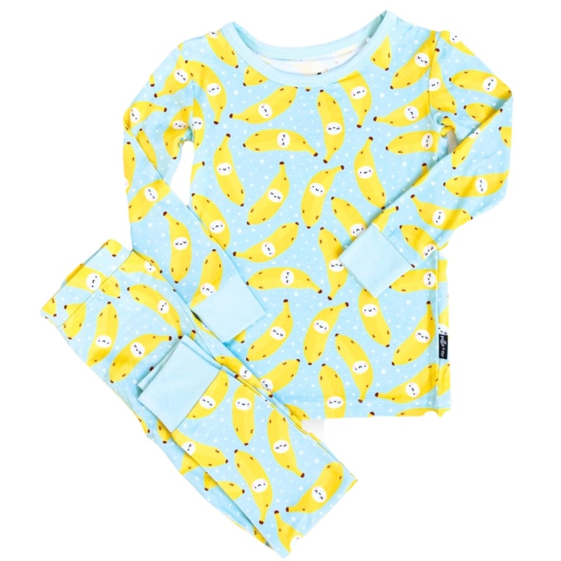 LONG SLEEVE 2 PIECE SETS- Kawaii Banana