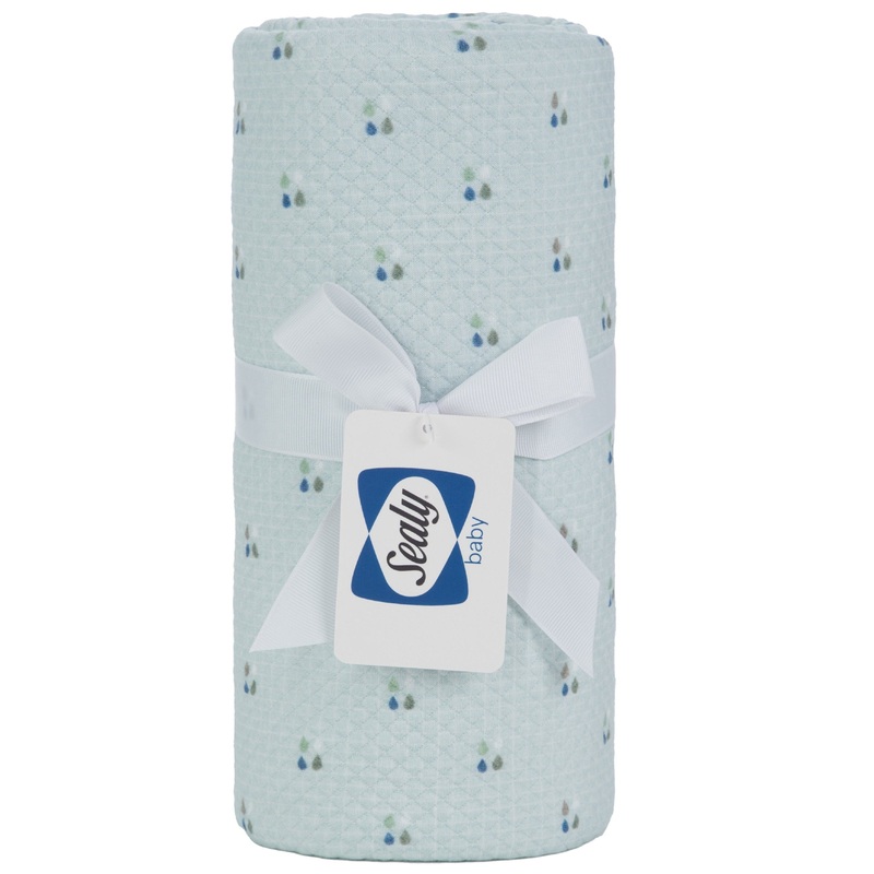 Sealy Baby Printed Knit Blanket – Drops