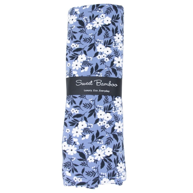 Swaddle – Vintage Floral Blue