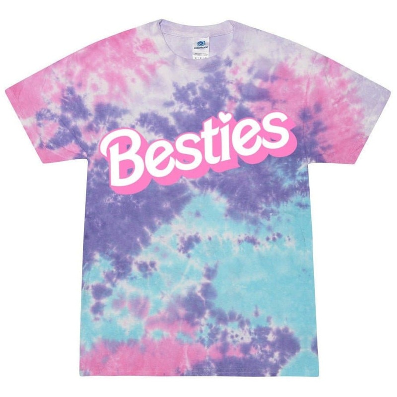 Besties Cotton Candy Adult Tee