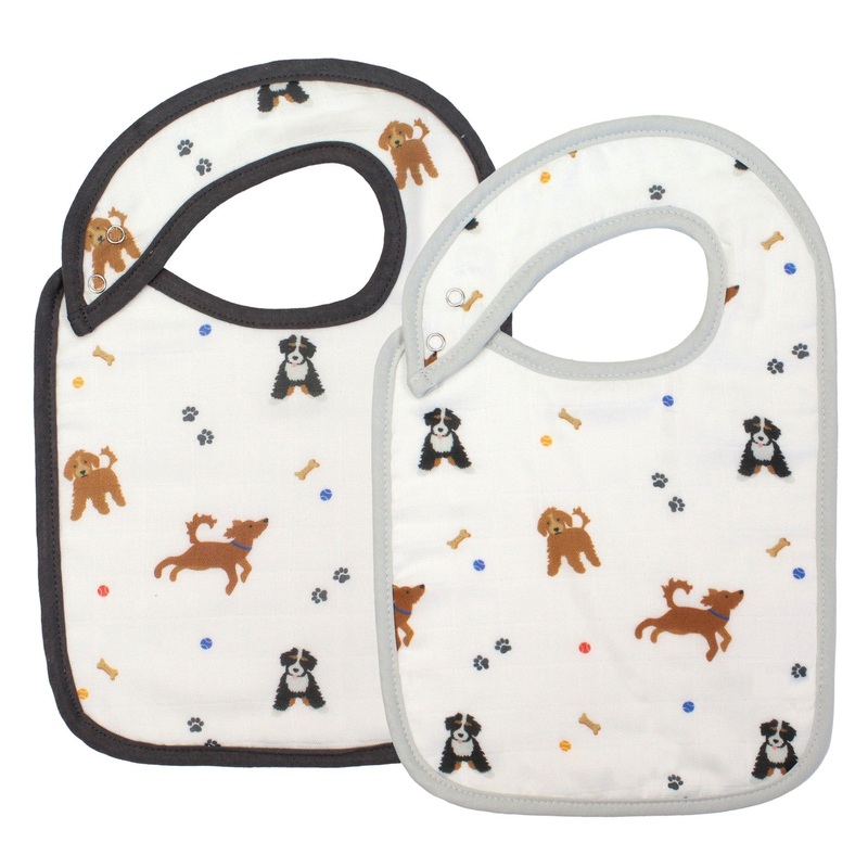 Dogs Bib Set