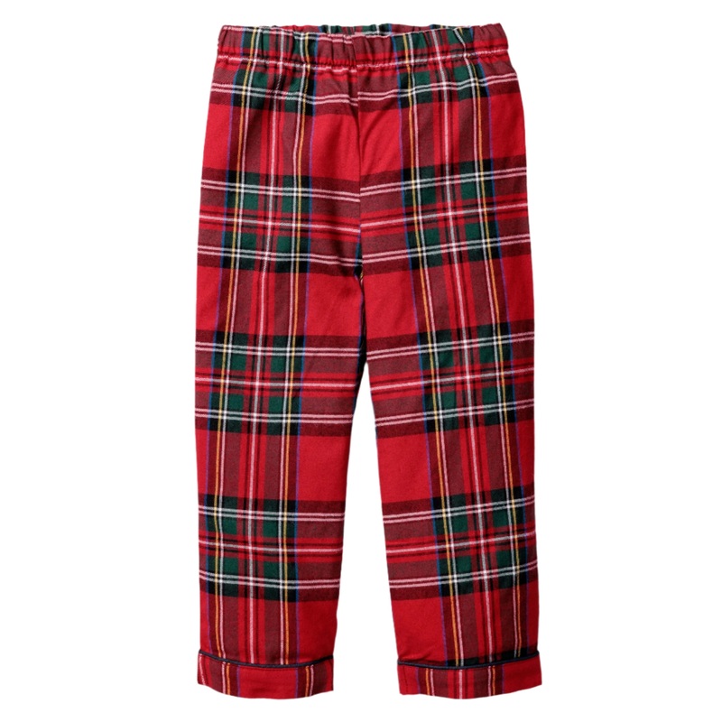 Kid’s Brushed Cotton Pajama Pants in Imperial Tartan