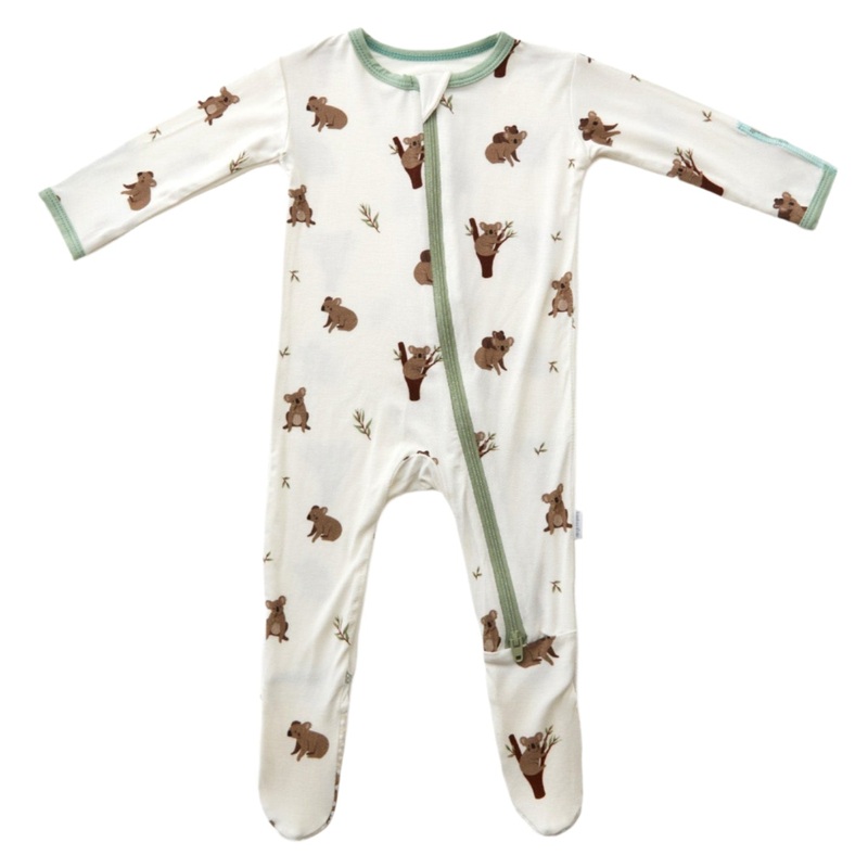 Koala Zippered Footie