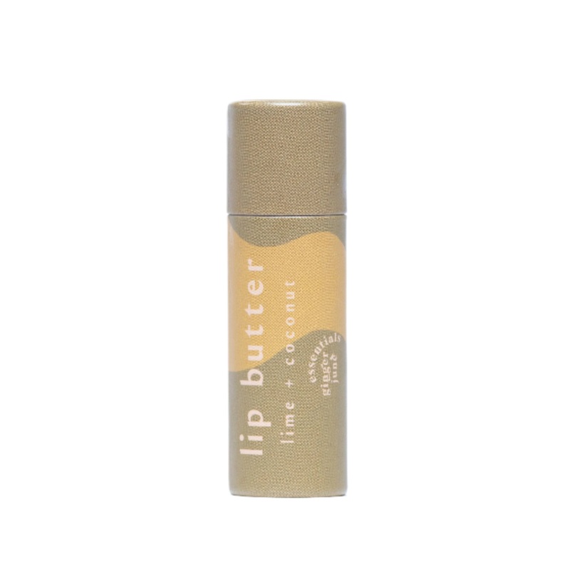 Lip Butter  Coconut Lime  Moisture Rich & Glossy Enhanced with Olive Squalane