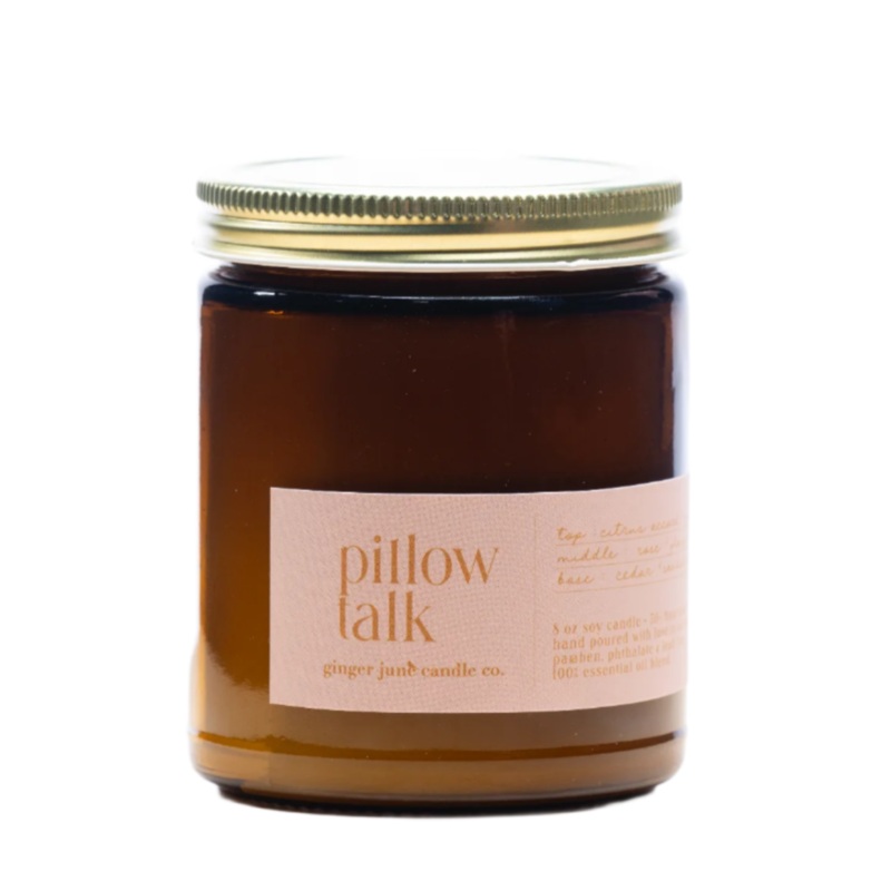 Pillow Talk  8 oz Soy Candle