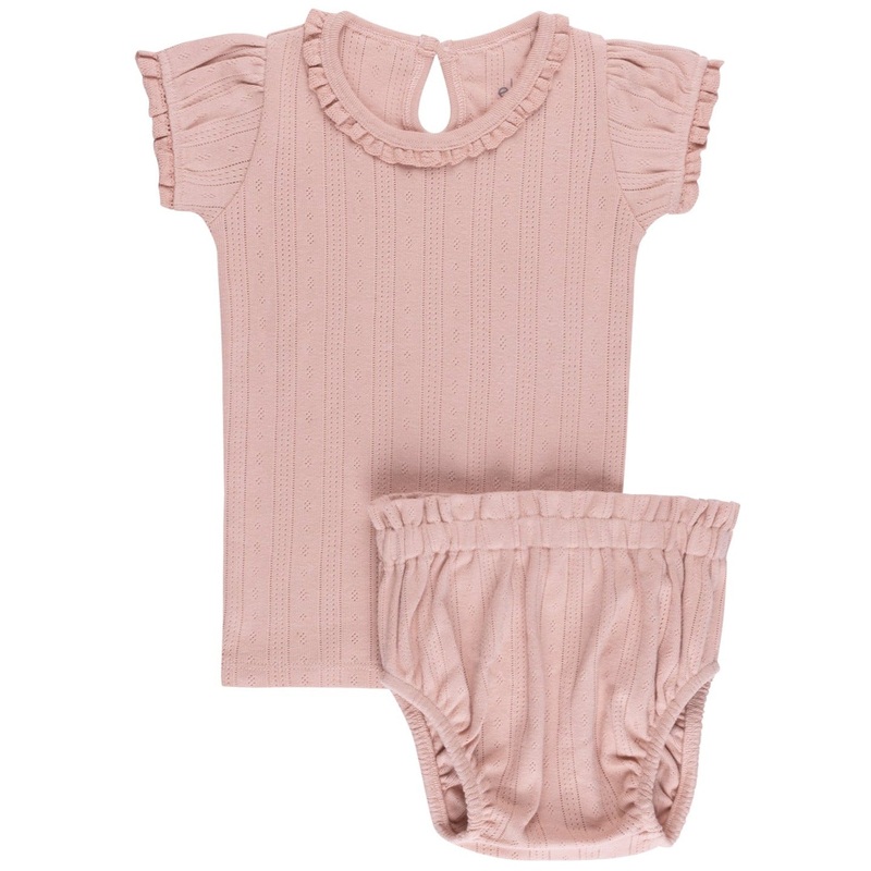 Pointelle Collection – Top + Bloomer