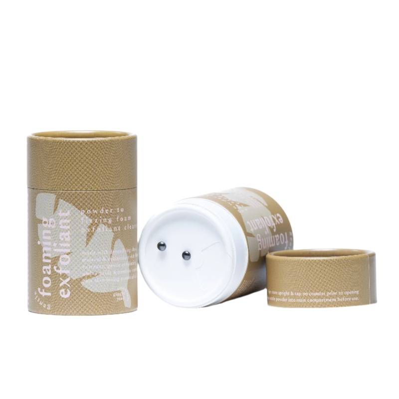 Powder to Fizzing Foam Gentle Exfoliant