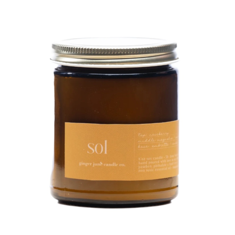 Sol  8 oz Soy Candle