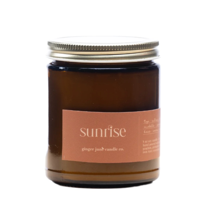 Sunrise  8 oz Soy Candle