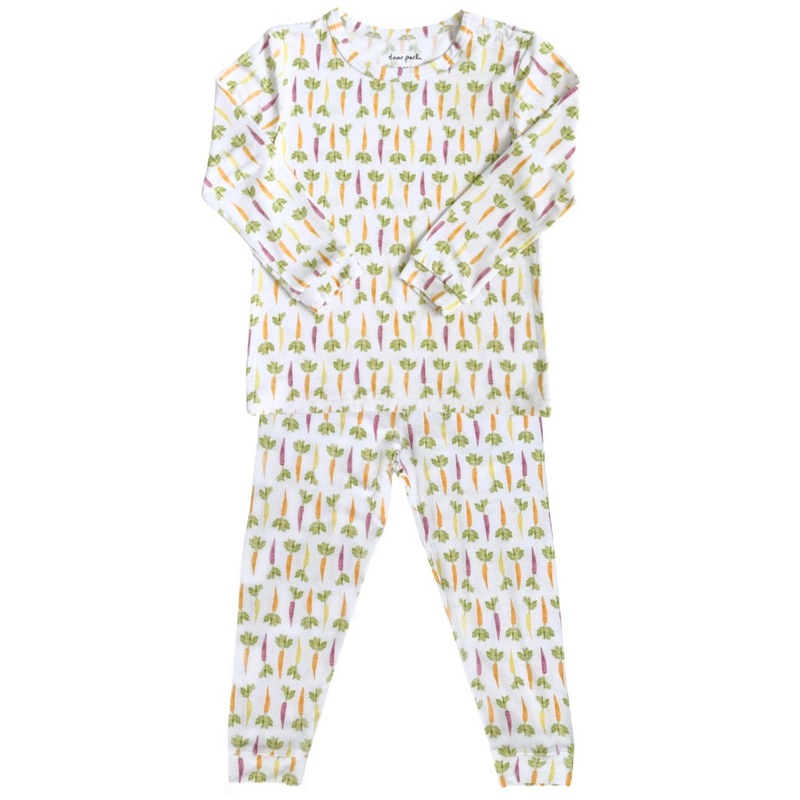 Toddler Pajama Set – Colorful Carrots