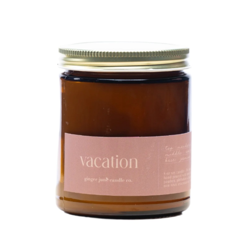 Vacation  8 oz Soy Candle