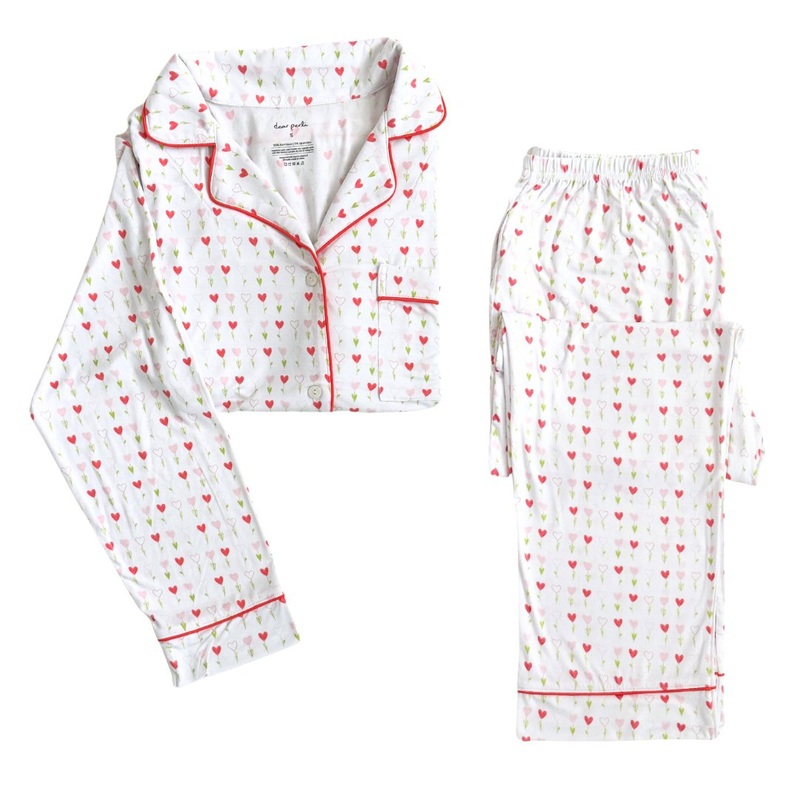 Women’s Long Sleeve Pajama Set in Growing Love