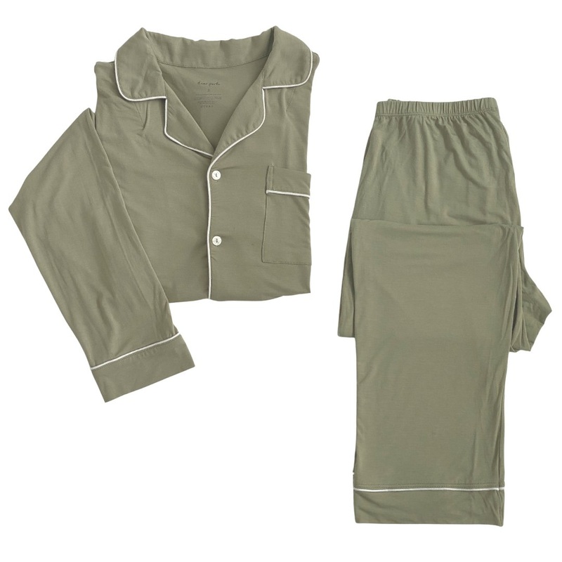 Women’s Long Sleeve Pajama Set in Sage