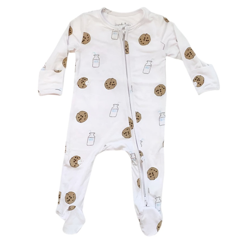 Zippered Footie – Cookie Craze
