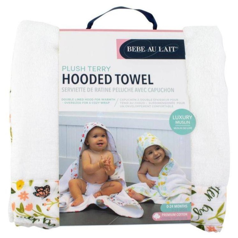 Flutterby Baby Hooded Towel
