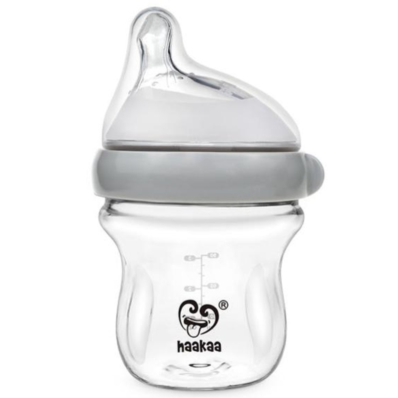 Haakaa Generation 3 Glass Baby Bottle 3 oz/90 ml, 1 PK