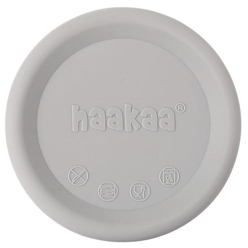 Haakaa Silicone Breast Pump Lid – Grey