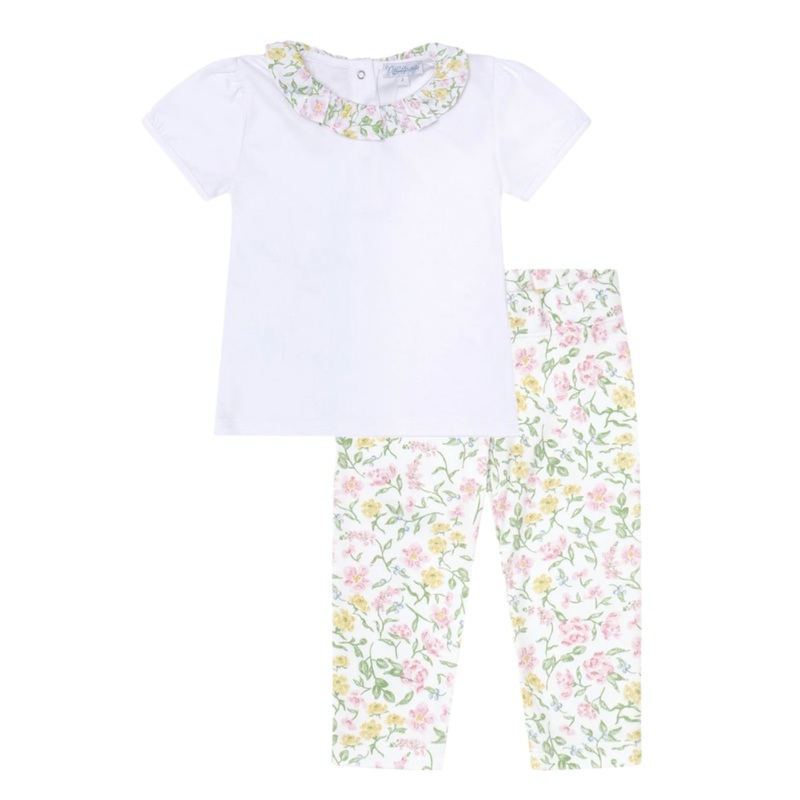 Berry Wildflowers Tee-Leggings Set