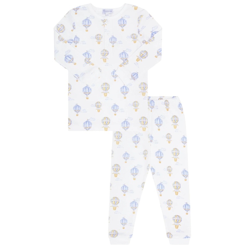 Blue Balloons Print Pajama