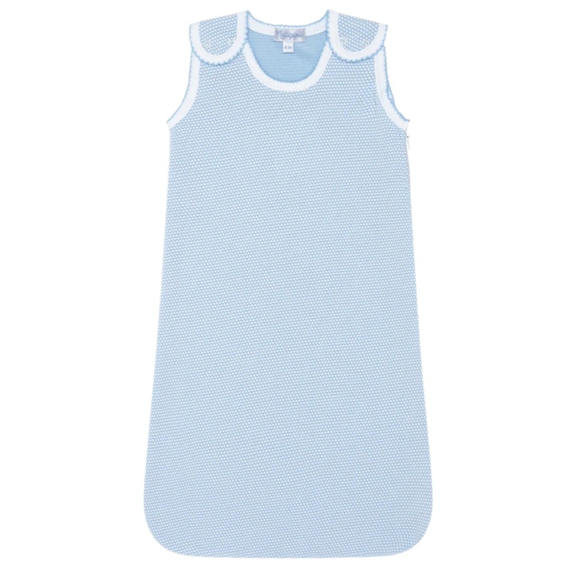 Blue Bubble Zipper Sack