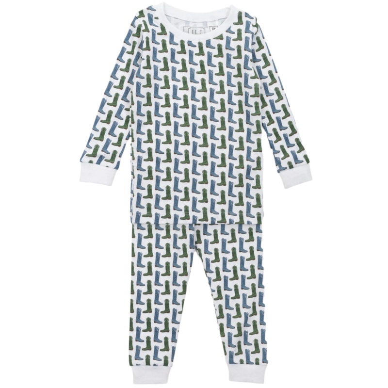 Grayson Boys’ Pajama Pant Set – Cowboy Boots