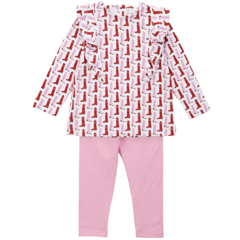 Olive Set Girls’ Legging Set – City Boots