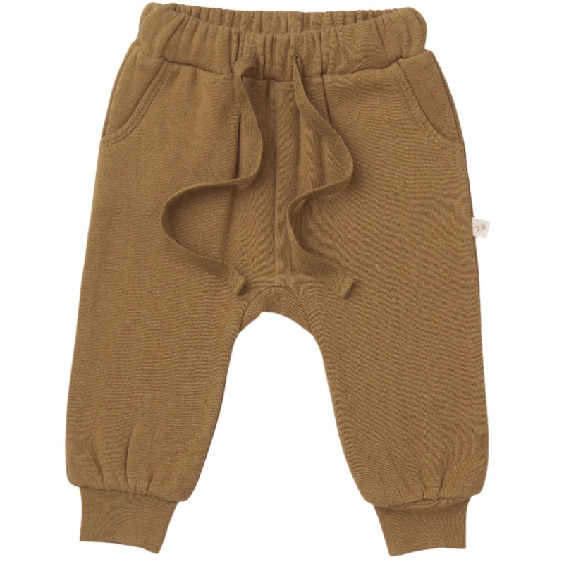 Organic Baby Toddler Jogger Pants – Tan