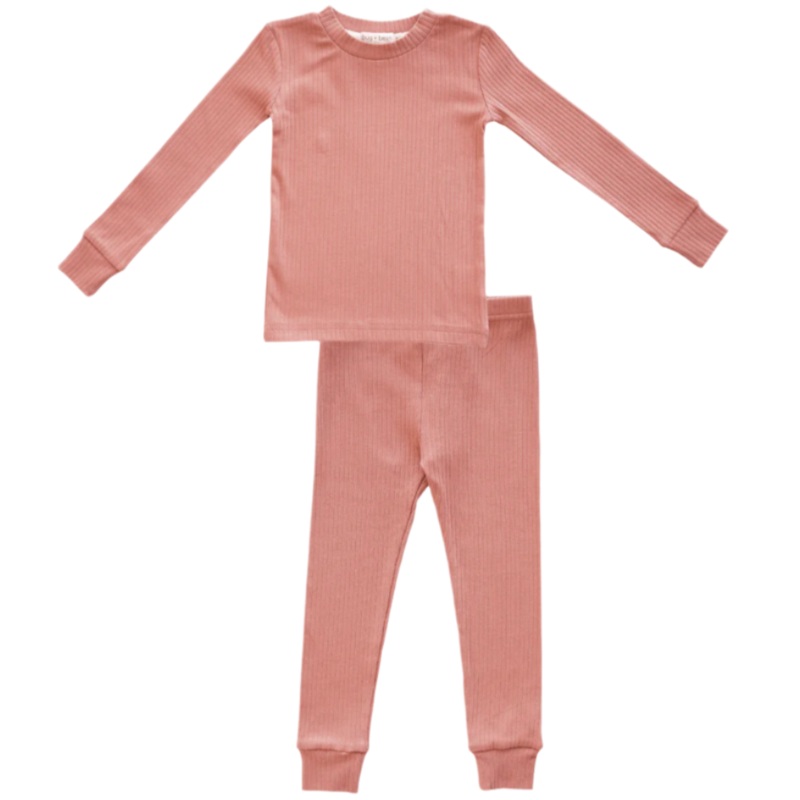 Organic Cotton 2-Piece Set – Terracotta