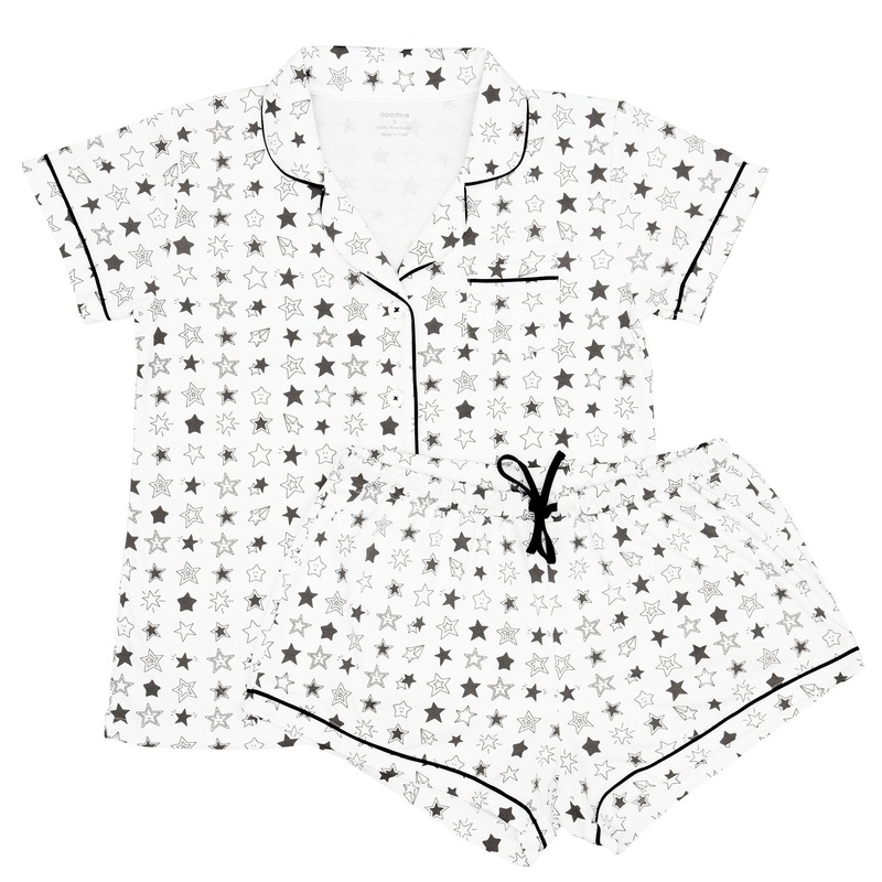 Super Stars Women’s Short Sleeve Pajama Set