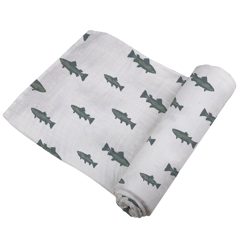 Gone Fishing Swaddle