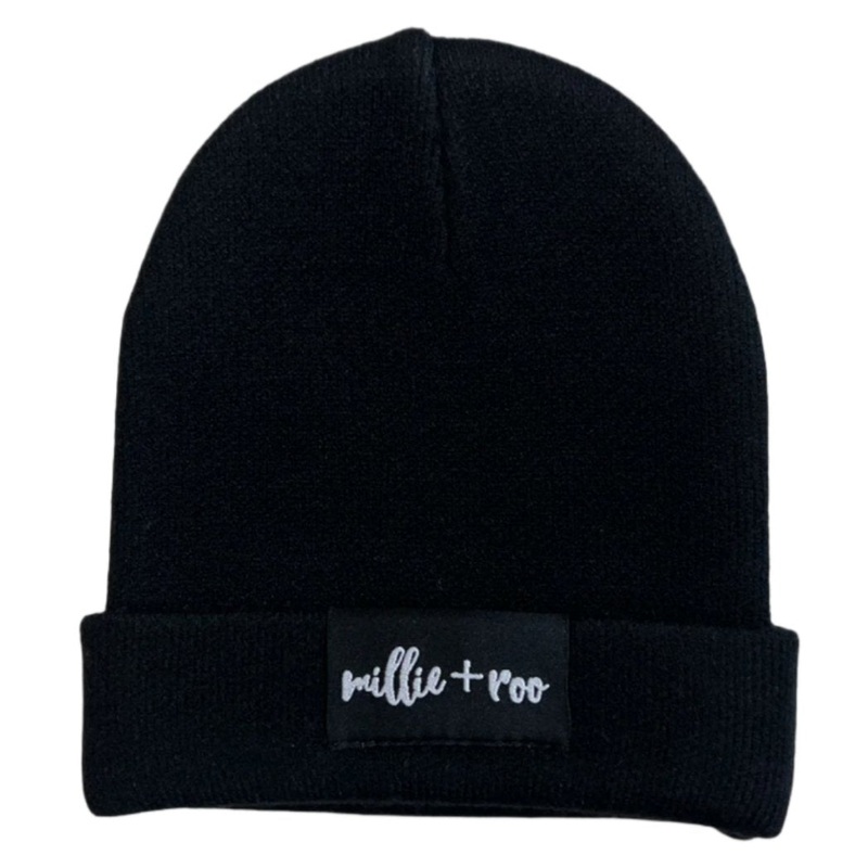 BAMBOO CUFF BEANIE- Midnight