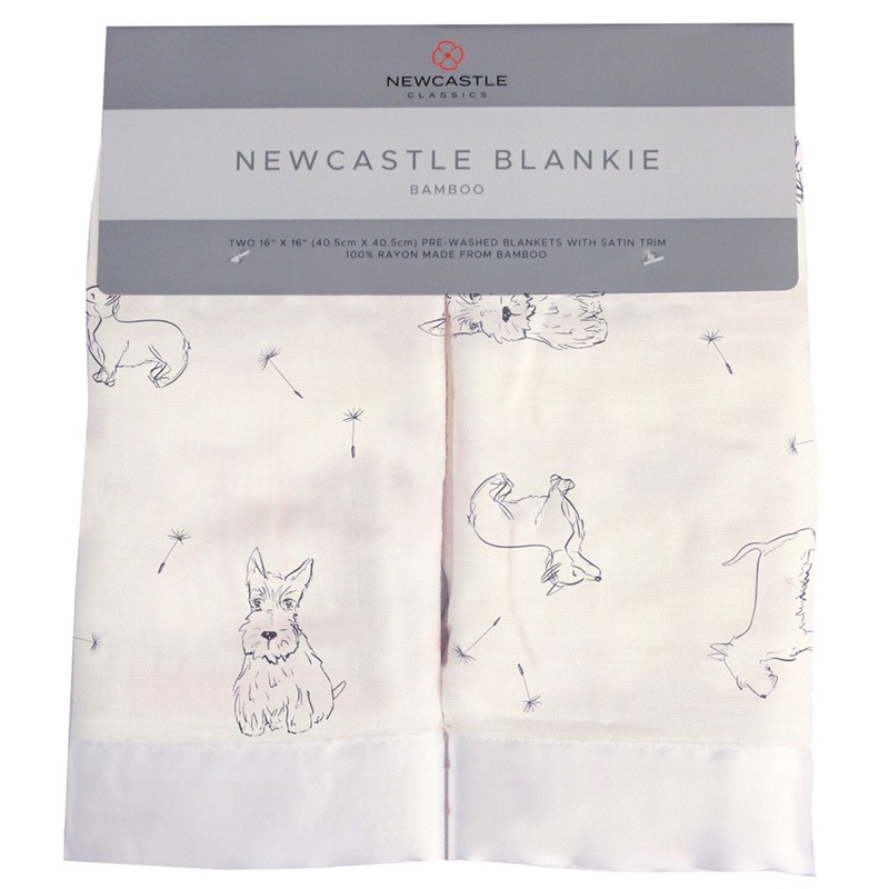 Corgi Bamboo Muslin Security Baby Blankie