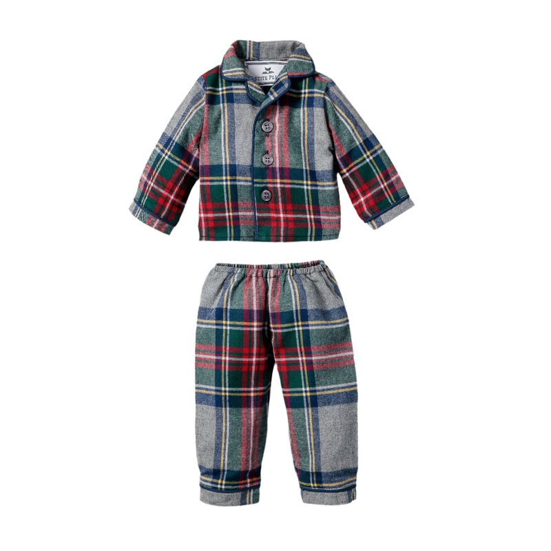 Doll Brushed Cotton Pajamas in Westminster Tartan