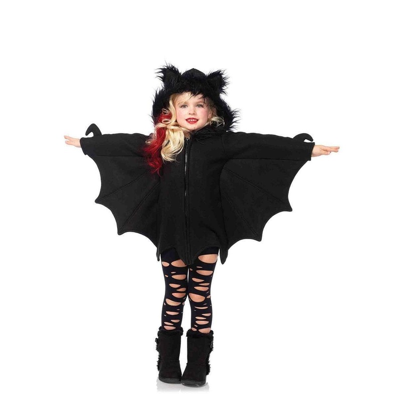 Girl’s Cozy Bat Costume