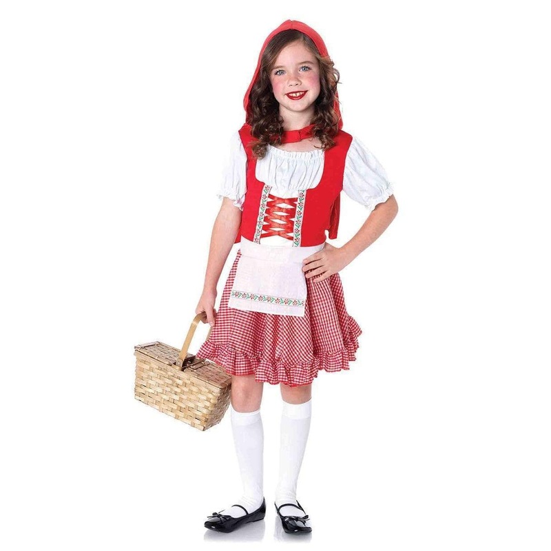 Girl’s Lil’ Miss Red Riding Hood Costume