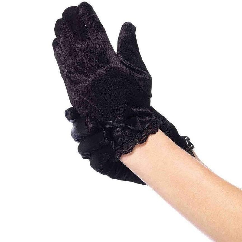 Girl’s Satin Gloves