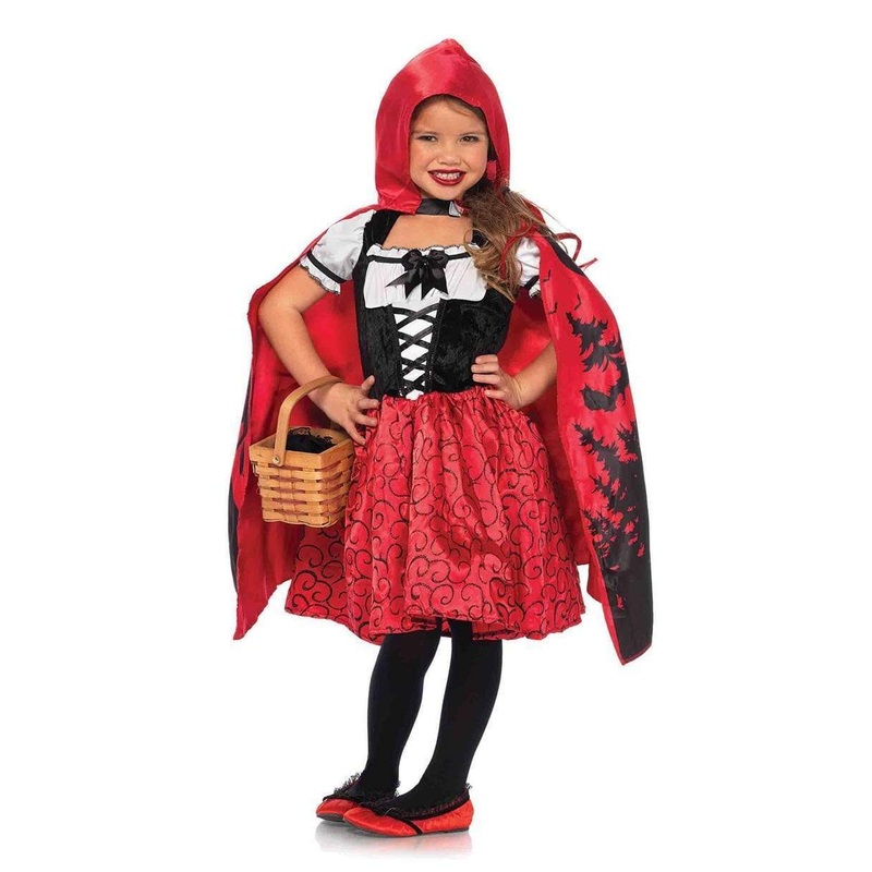 Girl’s Storybook Red Riding Hood Costume