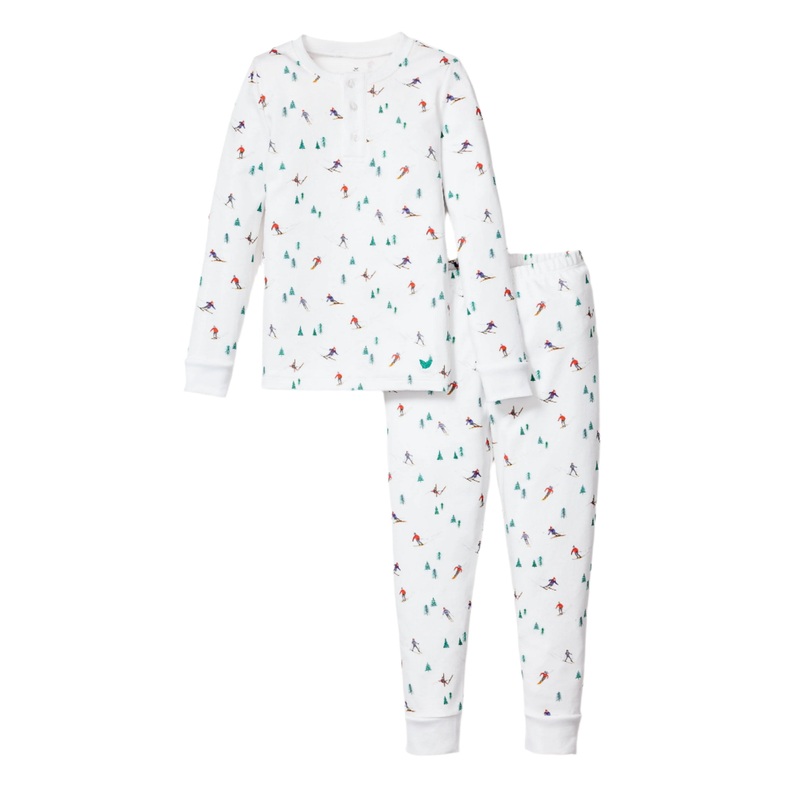 Kid’s Pima Snug Fit Pajama Set in Aprs Ski