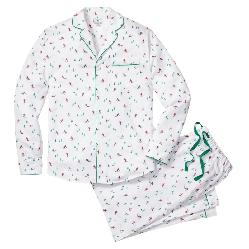 Men’s Flannel Pajama Set in Aprs Ski