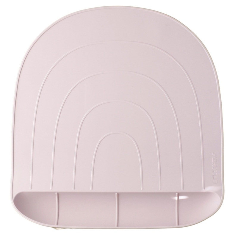 Rainbow Silicone Mat – Pale Mauve