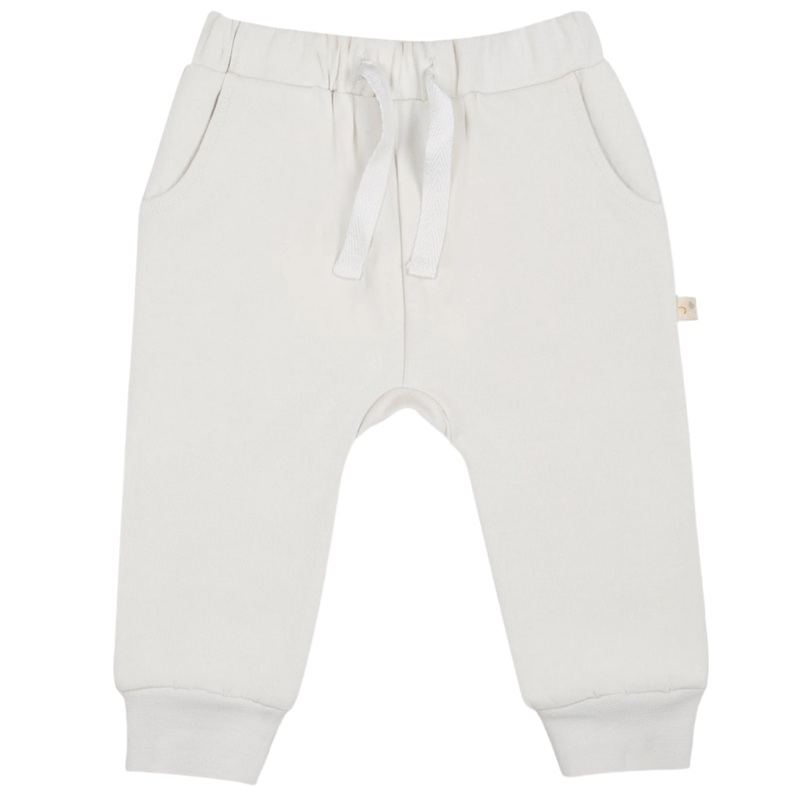 Organic Fleece Jogger Pants – Natural
