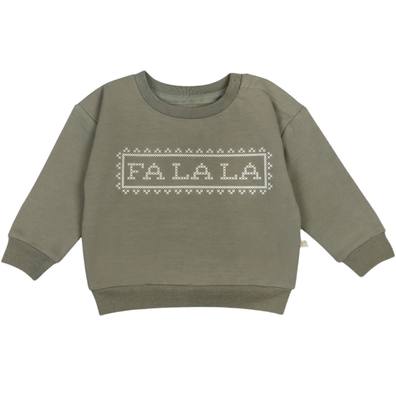 Organic Fleece Sweatshirt – Fa La La