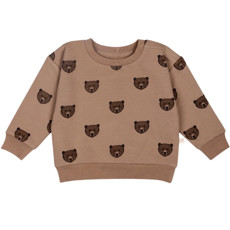 Organic Fleece Sweatshirt – Wild Bear